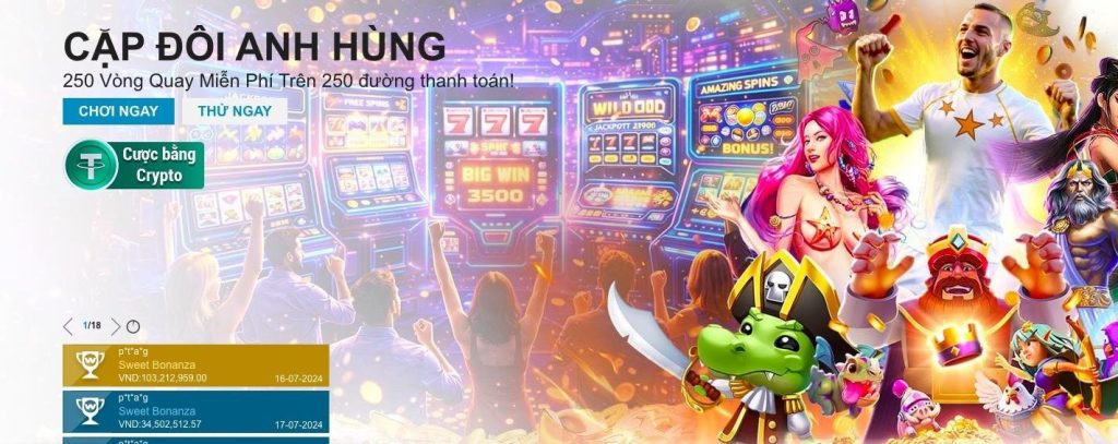 Slot games W88